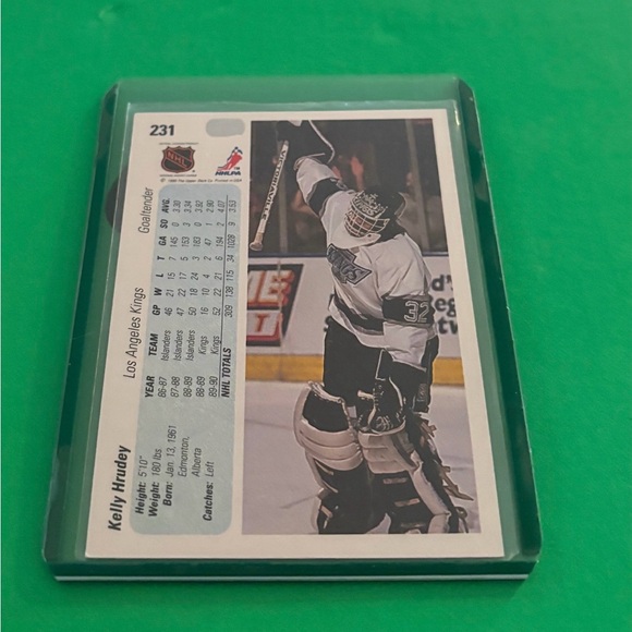 Kelly Hrudey Los Angeles Kings Hockey Card - Picture 3 of 3